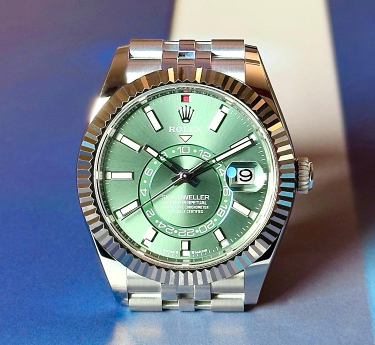 Rolex Sky-dweller Green Dial