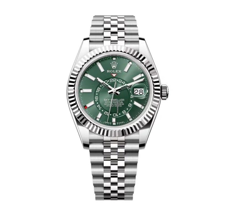 Rolex Sky-dweller Green Dial 336934 Jubilee Bracelet New 2023