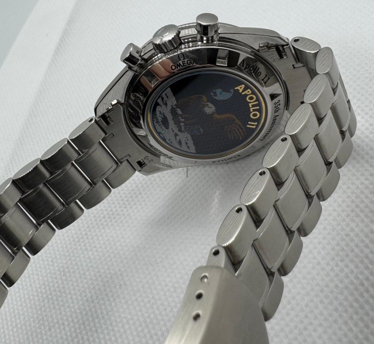 Omega Speedmaster Apollo 11 35th Anniversary Full Set