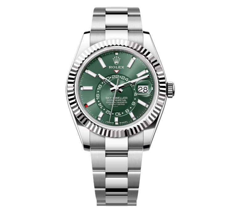 Rolex Sky-dweller Green Dial 42mm