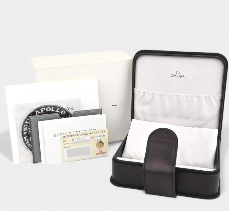 Omega Speedmaster Apollo 13 Limited Manual Winding Steel Chronograph 42mm Box Papers 3595 52