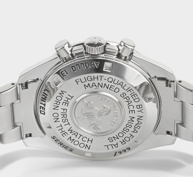 Omega Speedmaster Apollo 13 Limited Manual Winding Steel Chronograph 42mm Box Papers 3595 52
