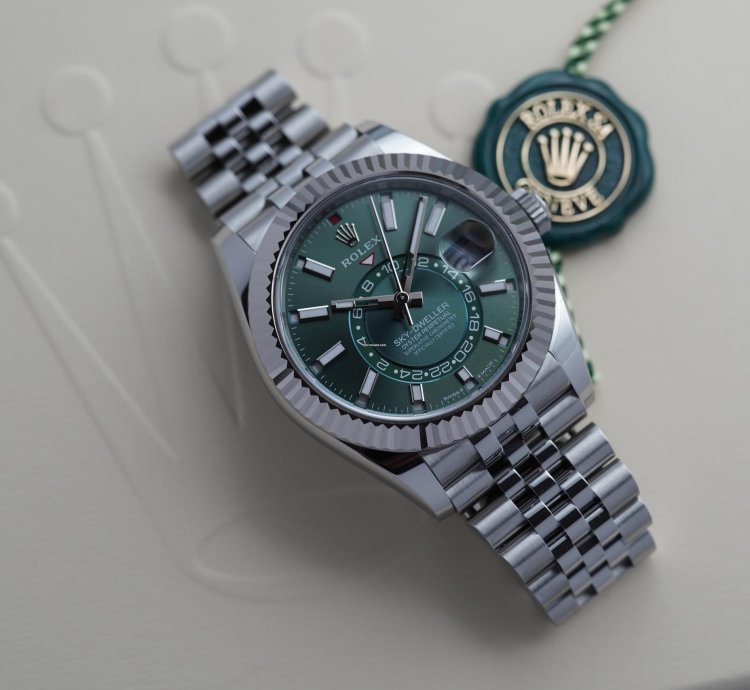 Rolex Sky-dweller Green Dial M336934-0002