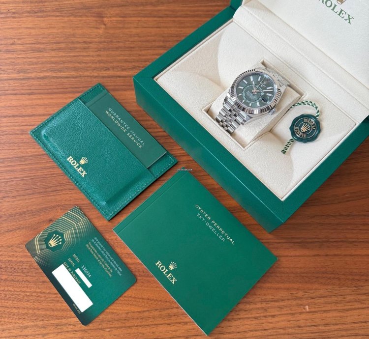 Rolex Sky-dweller Green Dial M336934-0002
