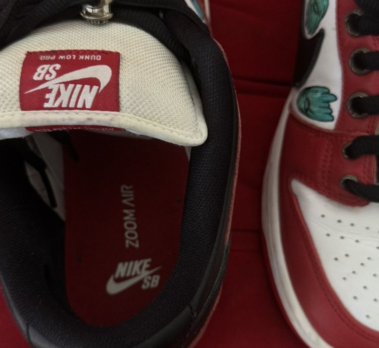Chrome Hearts Nike Matty Boy Hand Drawn Lowtop Dunk Sneakers