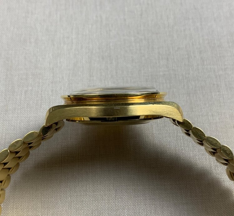 Omega Speedmaster Automatic Chronograph In Yellow Gold 3112 50 00