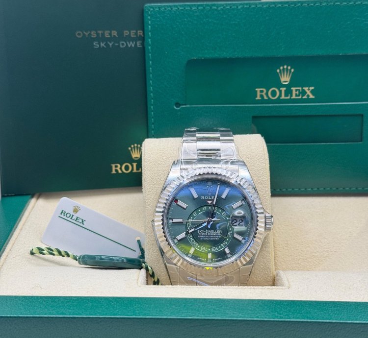 Rolex Sky-dweller Green Sky-dweller