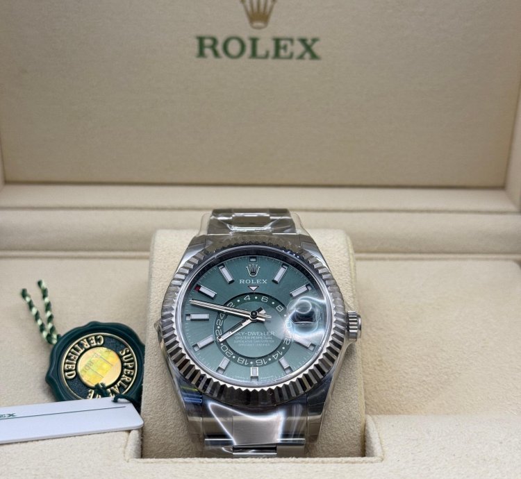 Rolex Sky-dweller Green Sky-dweller