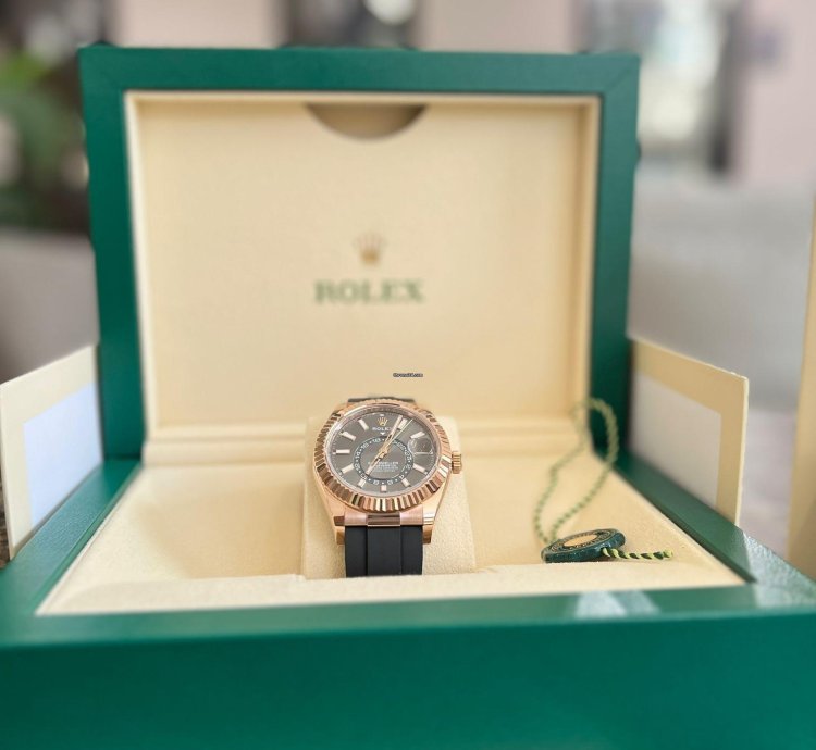 Rolex Sky-dweller Grey
