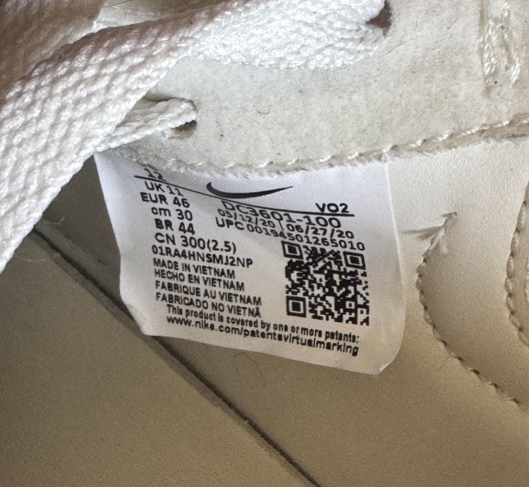 Comme Des Gar Ons Nike Air Force 1 Mid White