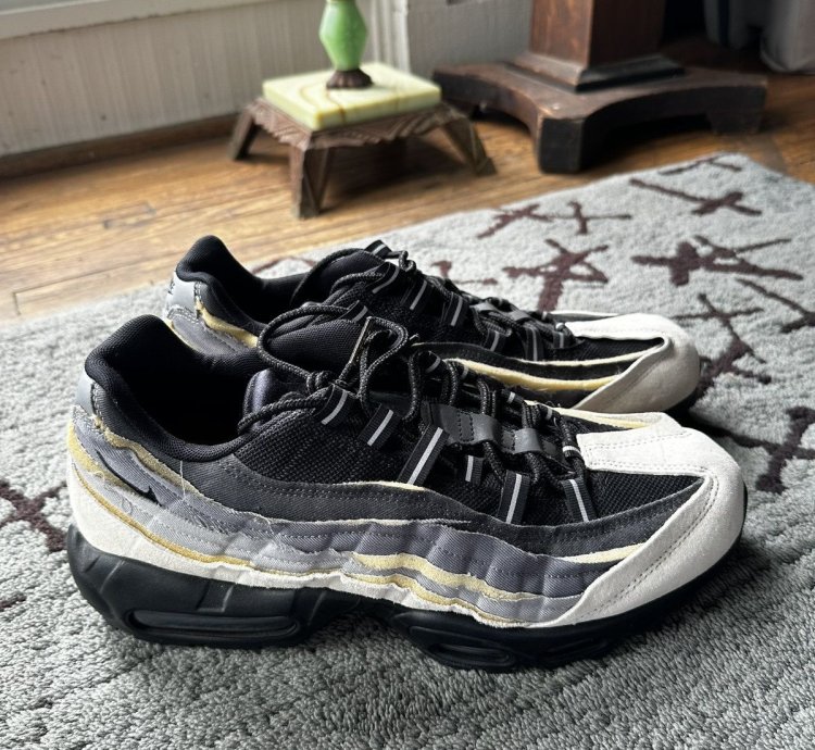 Comme Des Gar Ons Nike Air Max 95 Grey