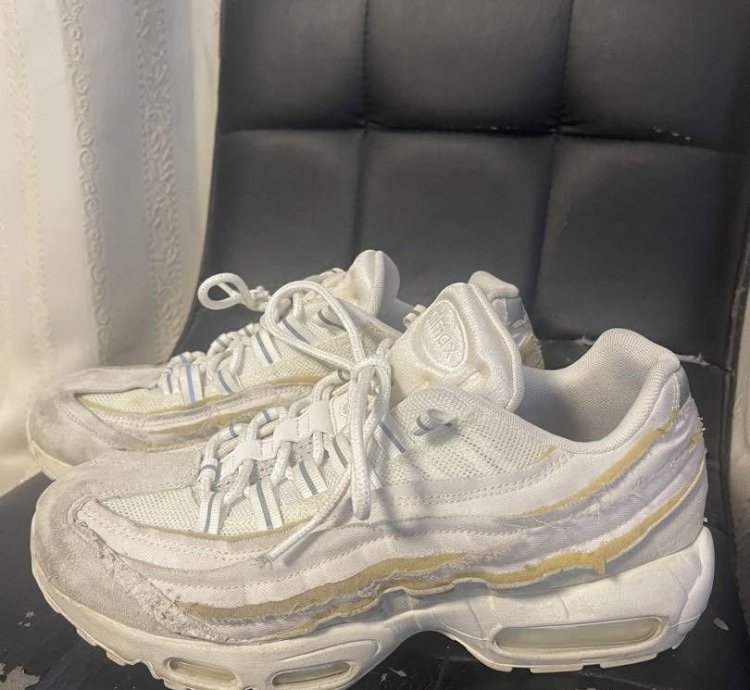 Comme Des Gar Ons Nike Air Max 95 White Gray Us 9 27cm