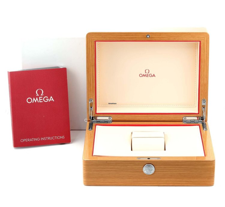 Omega Speedmaster Broad Arrow 1957 Rose Gold Mens Watch 321 53 42 50 01 001