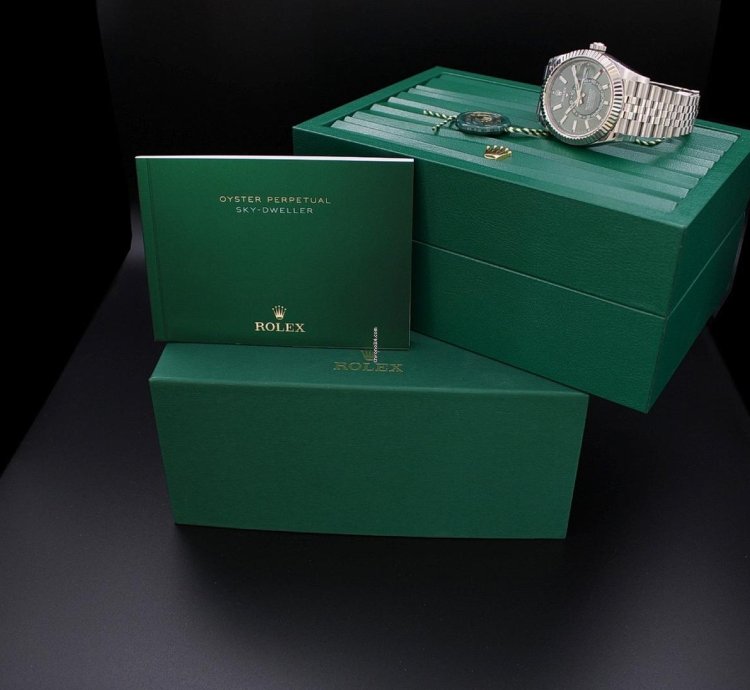 Rolex Sky-dweller In Stock New Sky-dweller Green Dial