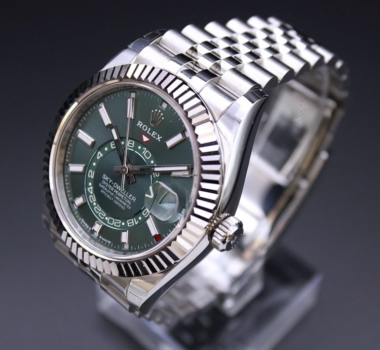 Rolex Sky-dweller In Stock New Sky-dweller Green Dial
