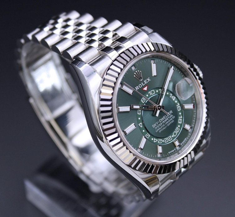 Rolex Sky-dweller In Stock New Sky-dweller Green Dial