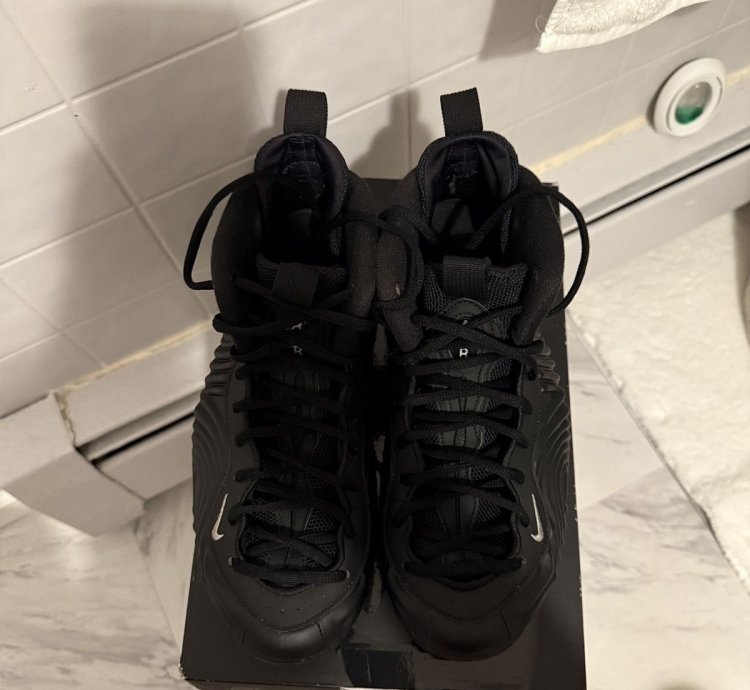 Comme Des Garcons Homme Plus Nike Air Foamposite One Black