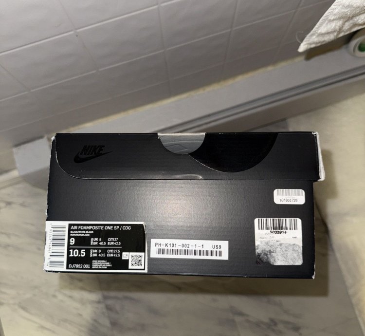 Comme Des Garcons Homme Plus Nike Air Foamposite One Black
