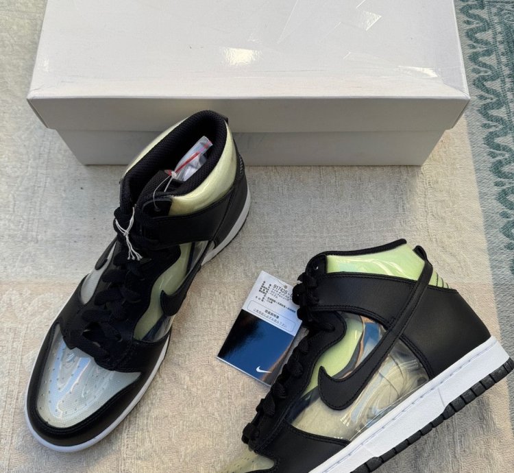 Comme Des Garcons Homme Plus Nike Dunk High Clear Fw17 Pvc