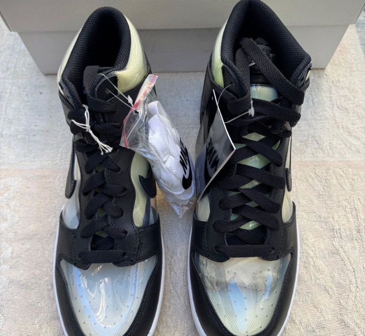 Comme Des Garcons Homme Plus Nike Dunk High Clear Fw17 Pvc