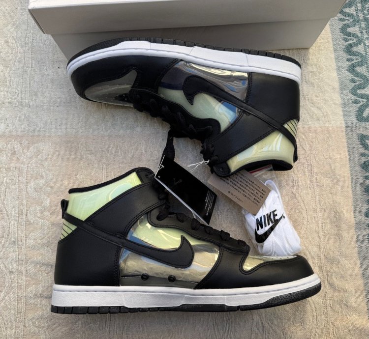 Comme Des Garcons Homme Plus Nike Dunk High Clear Fw17 Pvc