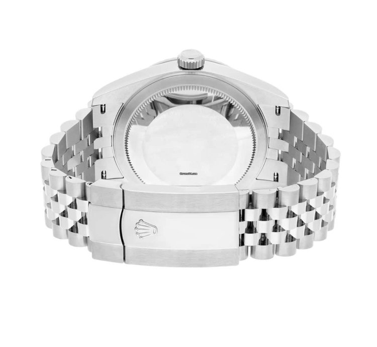 Rolex Sky-dweller Jubilee 42mm Stainless Steel Green Dial Fluted 336934 Unworn