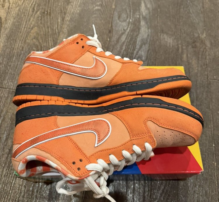 Concepts Nike Sb Dunk Orange Lobster