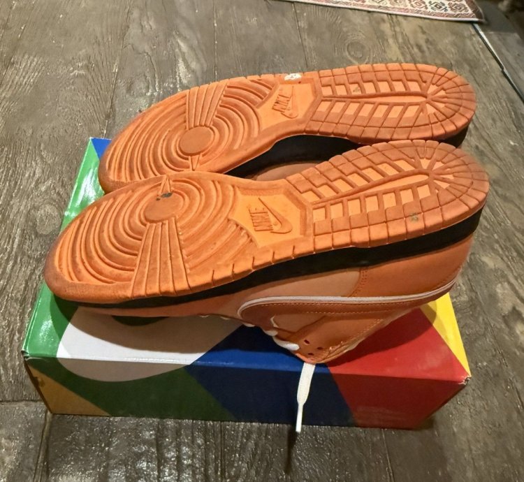 Concepts Nike Sb Dunk Orange Lobster