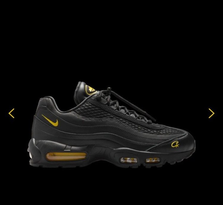 Corteiz Crtz Nike Air Max Honey Blacks - Size 11