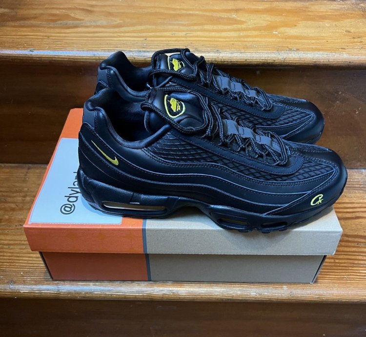 Corteiz Nike Air Max 95 Honey Black - Size 11 - New