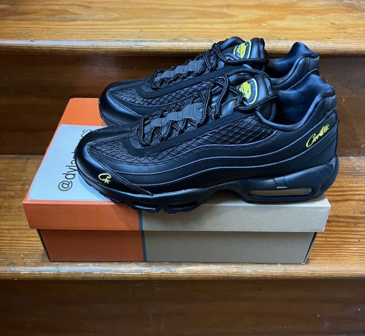 Corteiz Nike Air Max 95 Honey Black - Size 11 - New