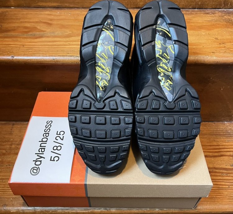 Corteiz Nike Air Max 95 Honey Black - Size 11 - New