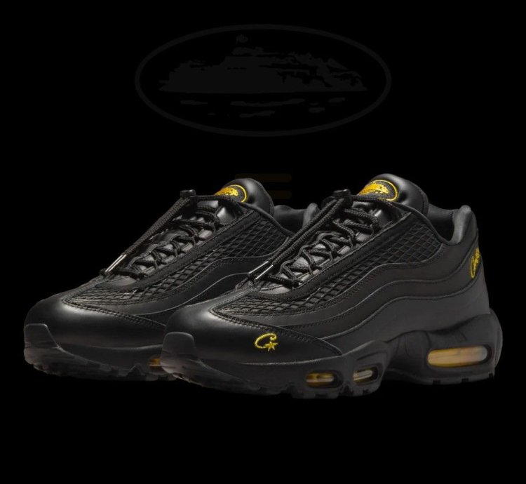 Corteiz Nike Air Max 95 Honey Black Size 12 New