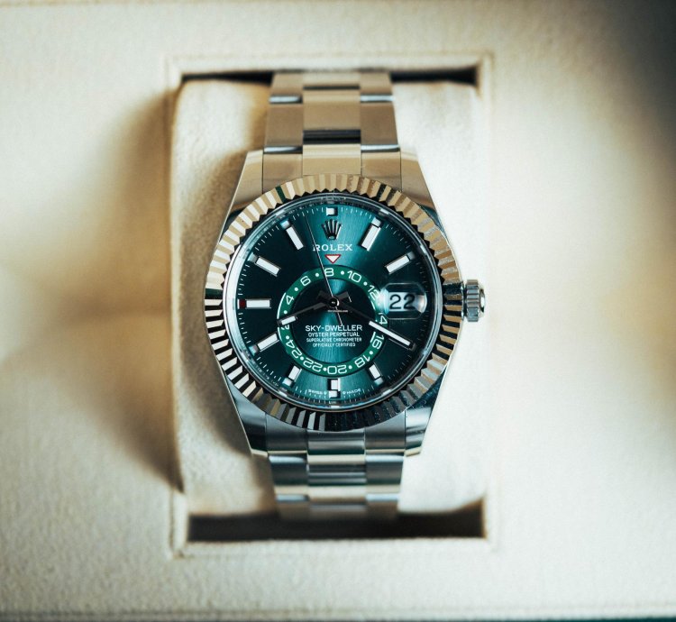 Rolex Sky-dweller Mint Green
