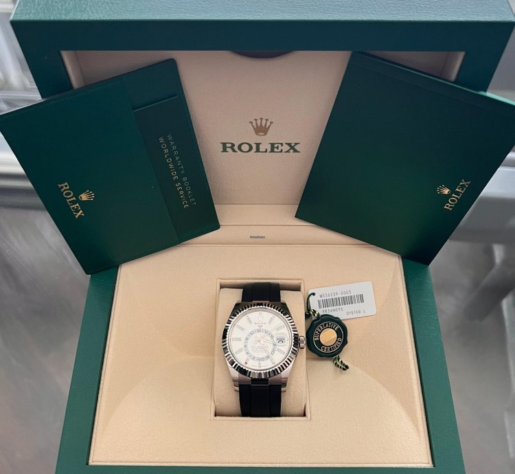 Rolex Sky-dweller Never Worn 2024 Rolex Sky Dweller All Verifed Documents
