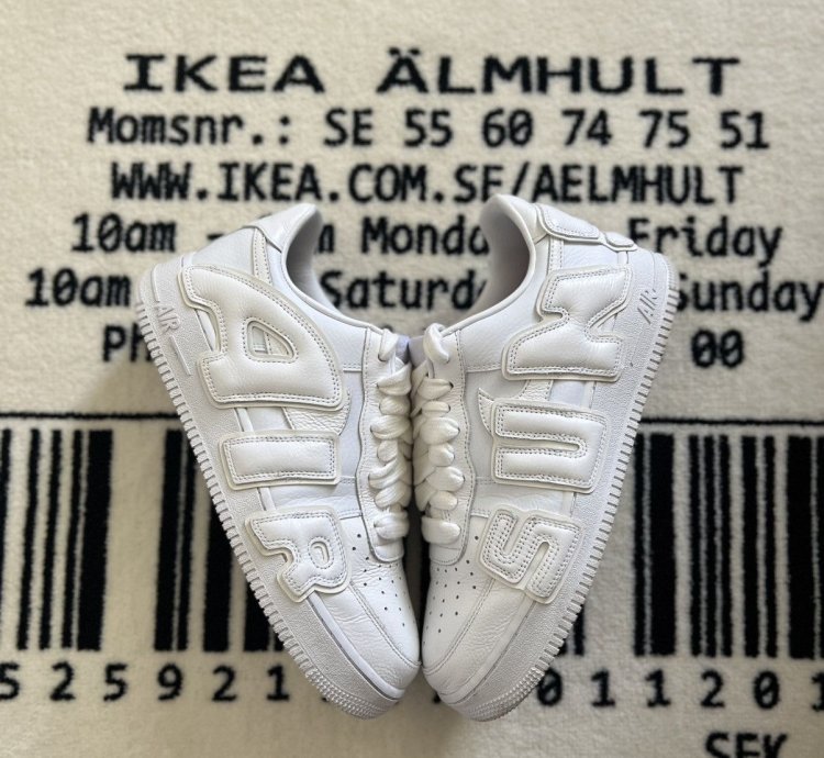 Cpfm Nike Air Force 1 Low White Size 10m