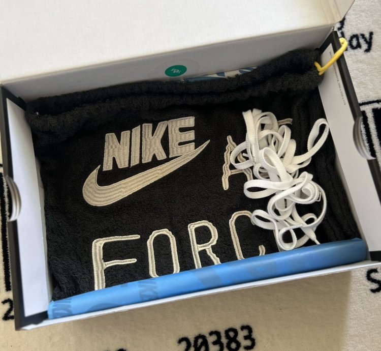 Cpfm Nike Air Force 1 Low White Size 10m