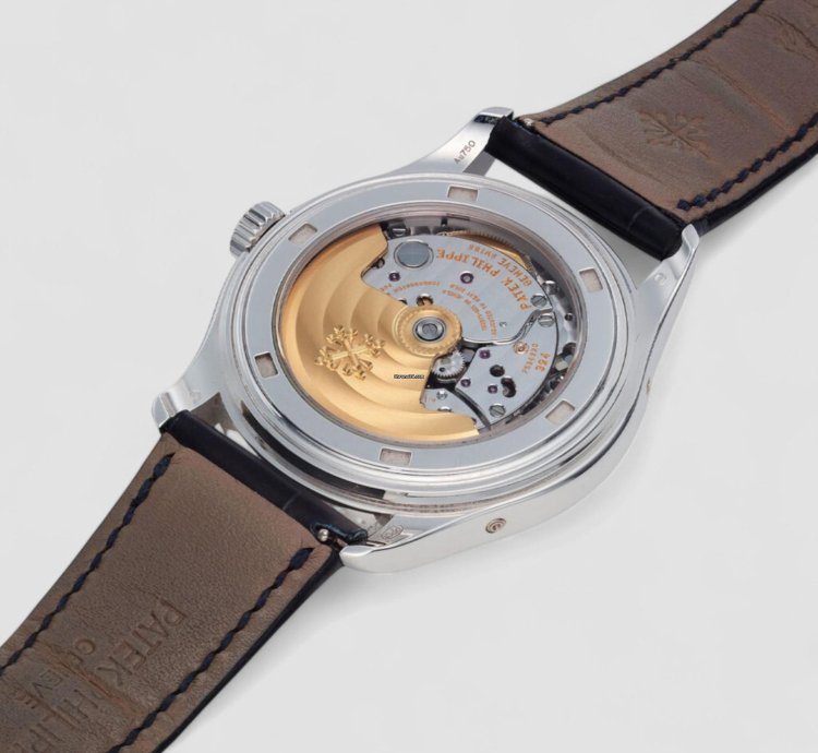 Patek Philippe Annual Calendar 5147g Tiffany Co Blue Dial Diamond Bezel