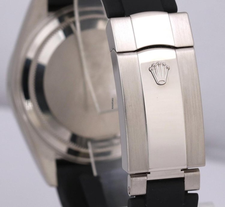 Rolex Sky-dweller New April 2025 Rolex Sky-dweller Black 18k White Gold Oysterflex 336239 Box