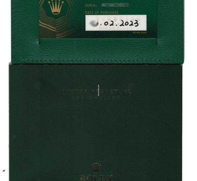 Rolex Sky-dweller New Rolex Sky-dweller 18k Gold Steel Blue Dial 42mm Watch Box Papers 23 326934
