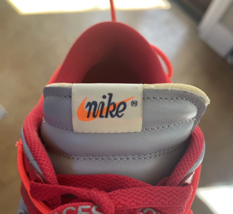 Final Drop Nike Off-white Dunk Low University Red