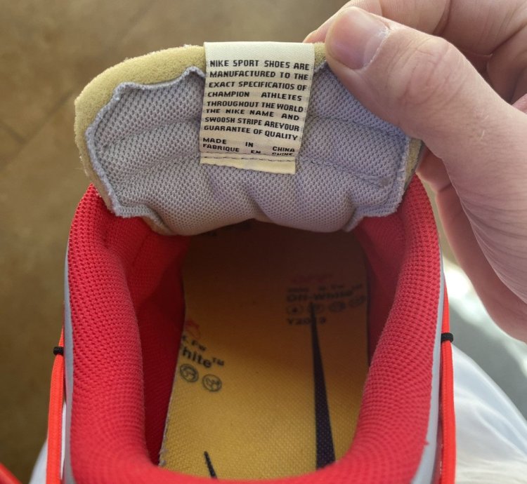 Final Drop Nike Off-white Dunk Low University Red