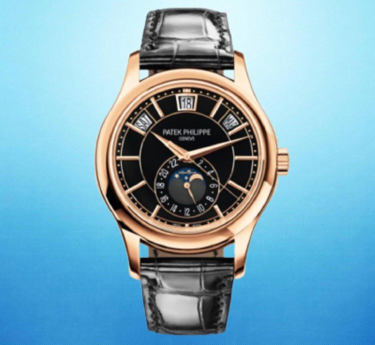 Patek Philippe Annual Calendar 5205r-010 Black Rose Gold Annual Calendar