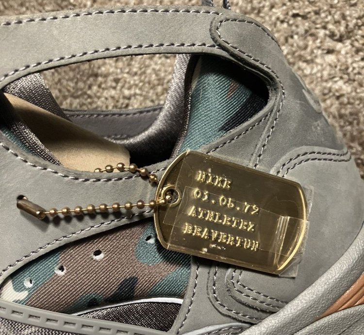 Gully Grey Corteiz Nike Air Trainer Huarache