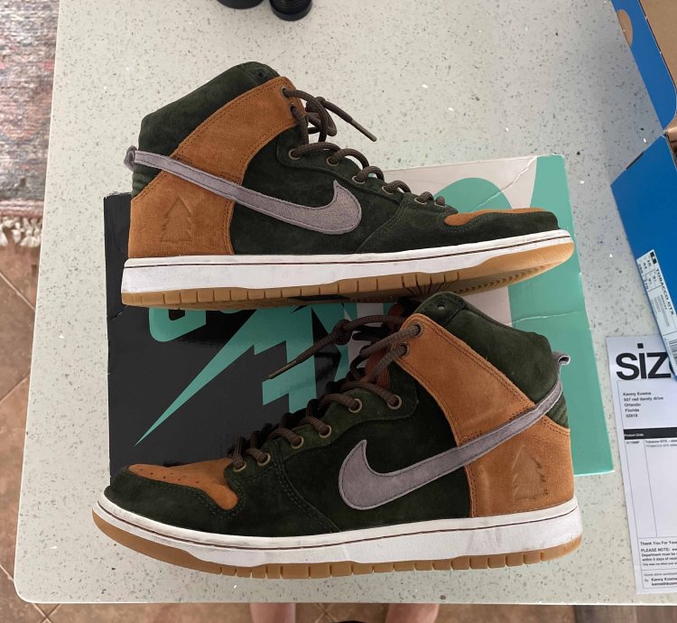 Homegrown Sb Dunk High Prm Sequoia