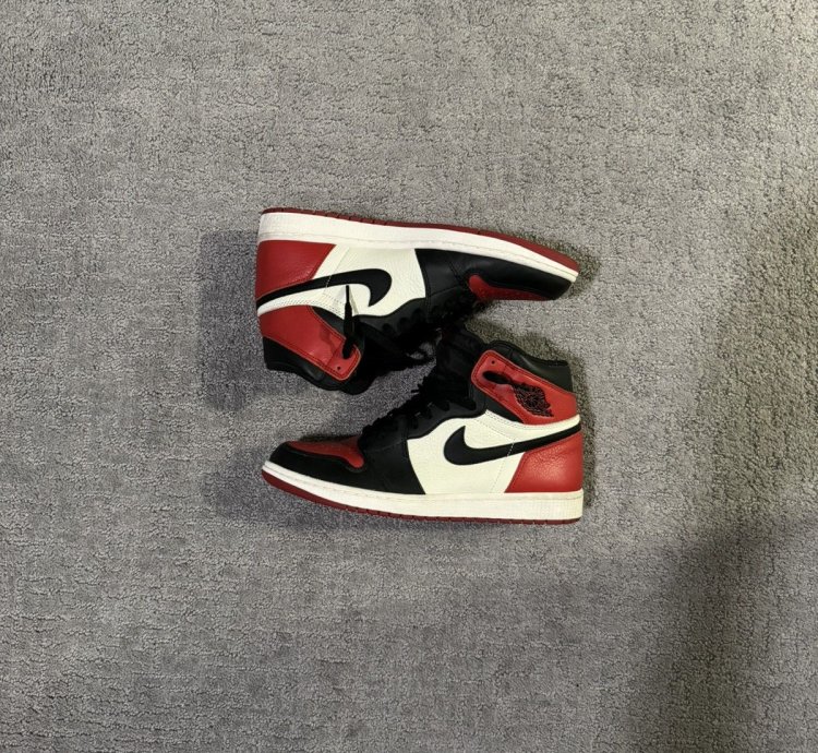 Jordan 1 Bred Toe