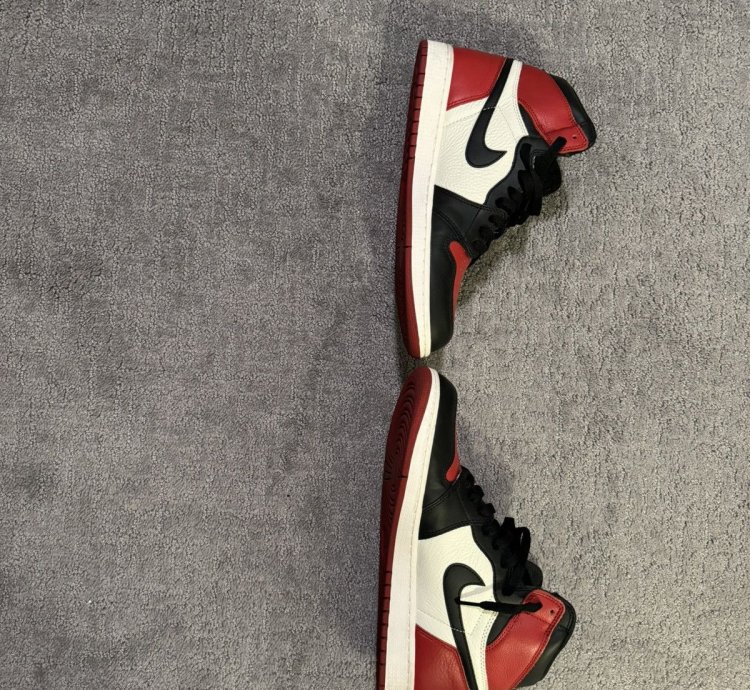 Jordan 1 Bred Toe