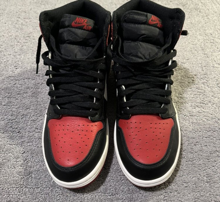 Jordan 1 Bred Toe
