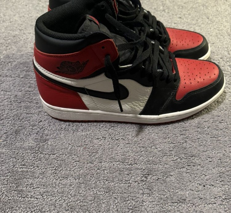 Jordan 1 Bred Toe