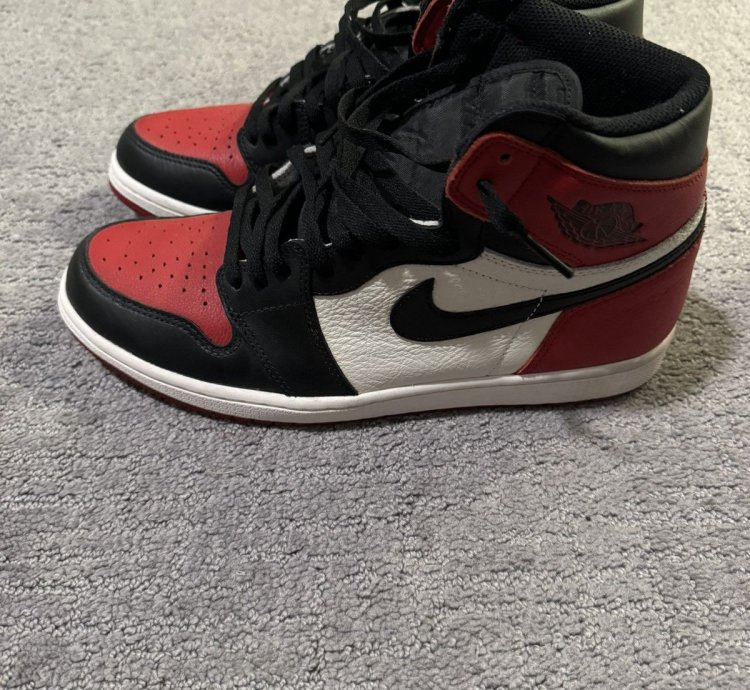 Jordan 1 Bred Toe
